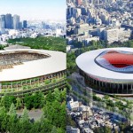 新国立競技場の新デザイン2候補公開!